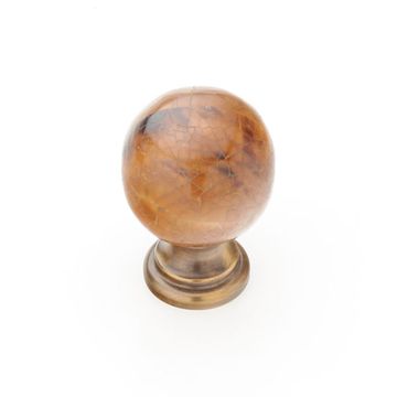 Schaub Tiger Penshell Sphere Cabinet Knobimage