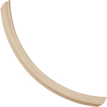 AmeriCraft Solid Wood 12 Inch Radius 1 1/4 Inch Scallop Corner Moldingimage