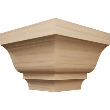 AmeriCraft Solid Wood TrimPro 3 Inch Crown Molding Outside Cornerimage