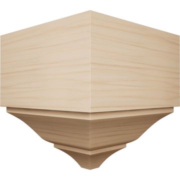 AmeriCraft Solid Wood Universal 7 1/2 Inch Outside Crown Molding Blockimage