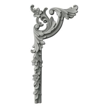 EnduraThane 11 3/8 Inch Panel Molding Cornerimage