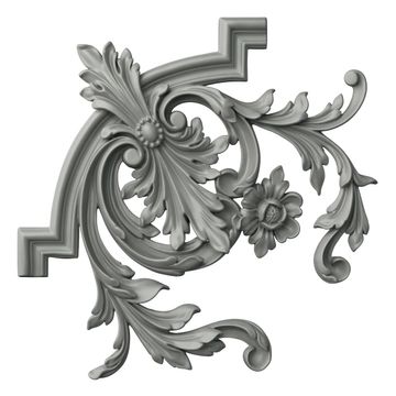 EnduraThane 15 1/8 Inch Panel Molding Cornerimage