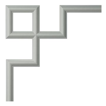 EnduraThane Traditional 11 3/4 Inch Panel Molding Cornerimage