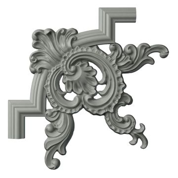 EnduraThane Zion 14 1/2 Inch Panel Molding Cornerimage