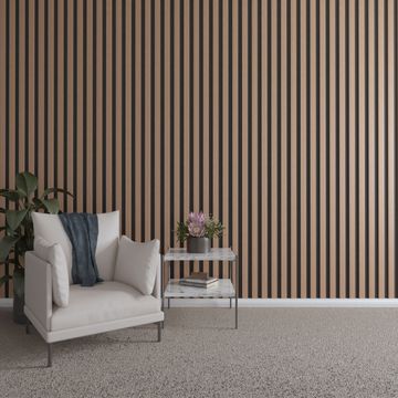 Heritage Premier Traditional Wood 2 Inch Adjustable Slat Wall Kitimage