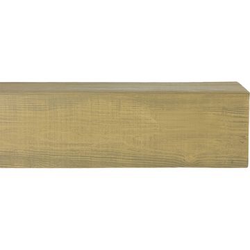 Heritage Timber Rustic Sawn Natural Oak Faux Wood Fireplace Mantelimage