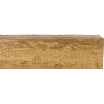 Heritage Timber Rustic Sawn Warm Caramel Faux Wood Fireplace Mantelimage