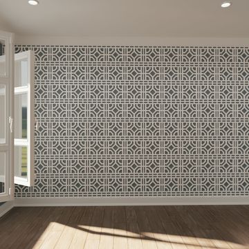 Restorers Architectural Addison PVC Fretwork Wall Panelimage