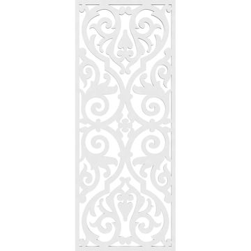 Restorers Architectural Bagley Pierced PVC Fretwork Wall Panelimage