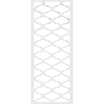 Restorers Architectural Brockway Pierced PVC Fretwork Wall Panelimage