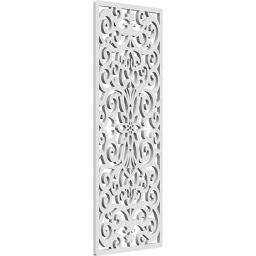 Restorers Architectural Buel Pierced PVC Fretwork Wall Panelimage