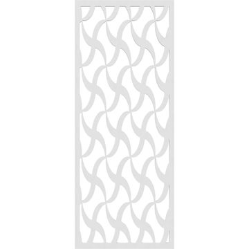 Restorers Architectural Clairton Pierced PVC Fretwork Wall Panelimage