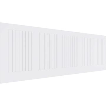 Restorers Architectural Framed Beadboard PVC Wainscot Paneling Kitimage