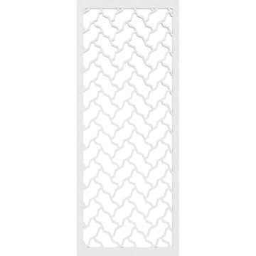 Restorers Architectural Pittsburgh Pierced PVC Fretwork Wall Panelimage