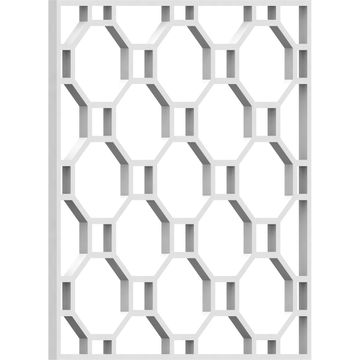 Restorers Architectural Pontiac PVC Fretwork Wall Panelimage