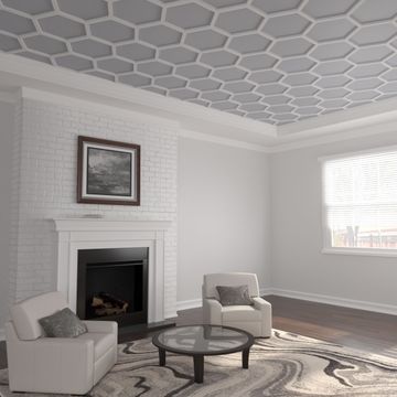 Restorers Architectural Westmore PVC Fretwork Ceiling Panelimage
