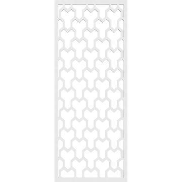 Restorers Architectural Wyoming Pierced PVC Fretwork Wall Panelimage