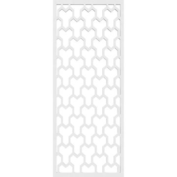 Restorers Architectural Wyoming PVC Fretwork Decorative Wall Panelimage