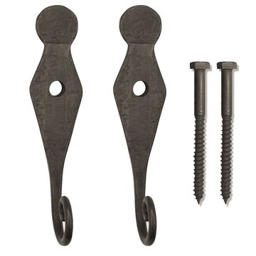 Coastal Bronze English Rat Tail Shutter Dog Pairimage