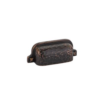 Emtek Hammered Cup Bin Pullimage