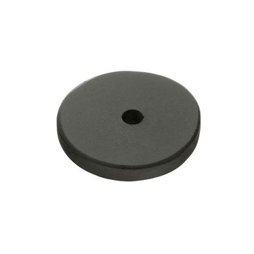 Emtek Sandcast Bronze Round Knob Backplateimage