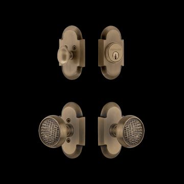 Nostalgic Warehouse Cottage Entry Set with Craftsman Knobimage