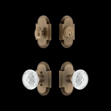 Nostalgic Warehouse Cottage Entry Set with Crystal Meadows Knobimage