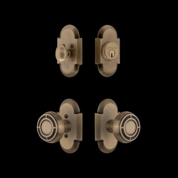 Nostalgic Warehouse Cottage Entry Set with Mission Knobimage