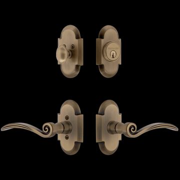Nostalgic Warehouse Cottage Entry Set with Swan Leverimage