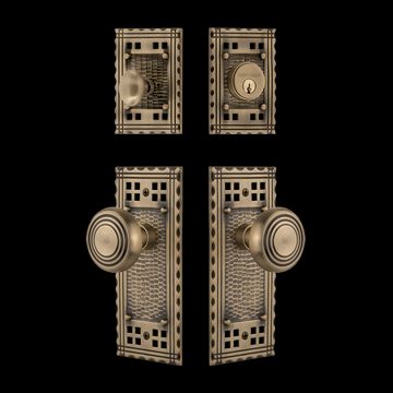 Nostalgic Warehouse Craftsman Entry Set with Deco Knobimage