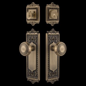 Nostalgic Warehouse Egg & Dart Entry Set with Deco Knobimage