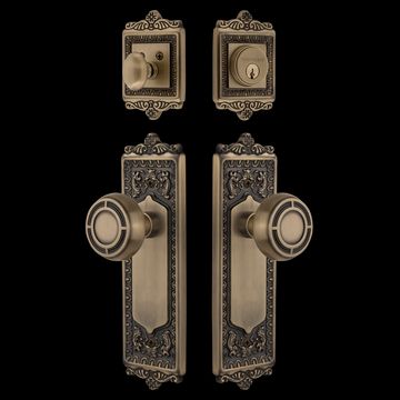 Nostalgic Warehouse Egg & Dart Entry Set with Mission Knobimage