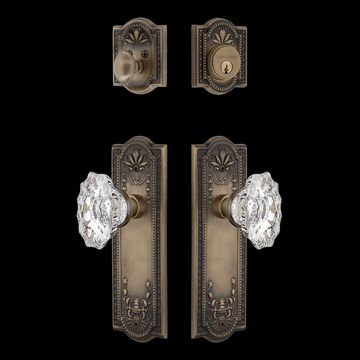 Nostalgic Warehouse Meadows Entry Set with Chateau Crystal Knobimage