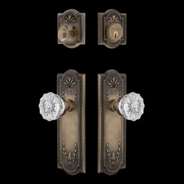 Nostalgic Warehouse Meadows Entry Set with Crystal Knobimage