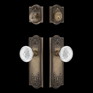 Nostalgic Warehouse Meadows Entry Set with Crystal Meadows Knobimage