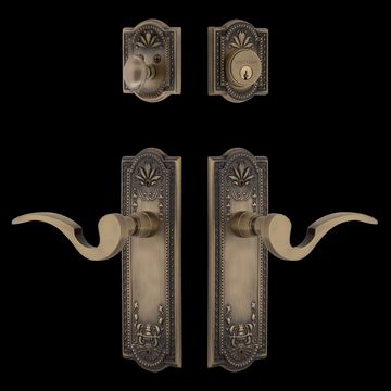Nostalgic Warehouse Meadows Entry Set with Manor Leverimage