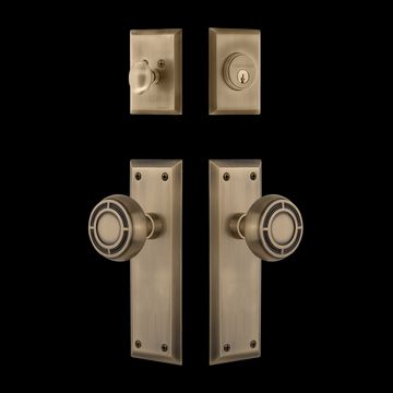 Nostalgic Warehouse New York Entry Set with Mission Knobimage