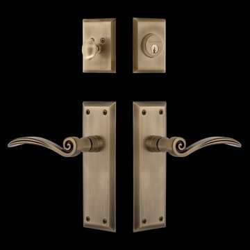 Nostalgic Warehouse New York Entry Set with Swan Leverimage