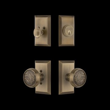 Nostalgic Warehouse Studio Entry Set with Craftsman Knobimage