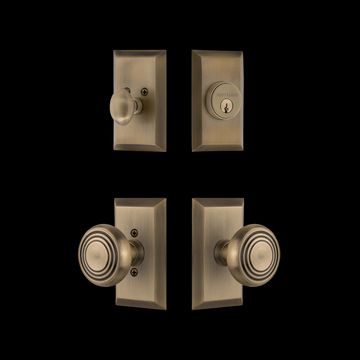 Nostalgic Warehouse Studio Entry Set with Deco Knobimage