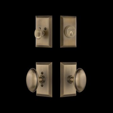 Nostalgic Warehouse Studio Entry Set with Homestead Knobimage