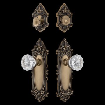 Nostalgic Warehouse Victorian Entry Set with Crystal Knobimage