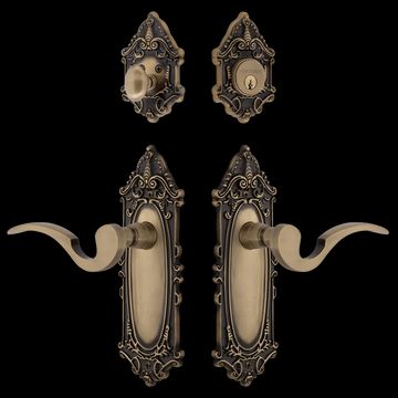 Nostalgic Warehouse Victorian Entry Set with Manor Leverimage