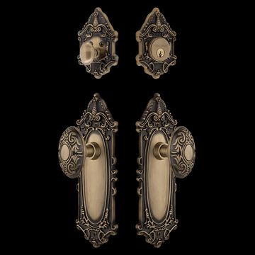 Nostalgic Warehouse Victorian Entry Set with Victorian Knobimage