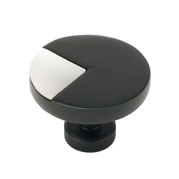 Carpe Diem Spectra Matte Black and Bright White Knobimage