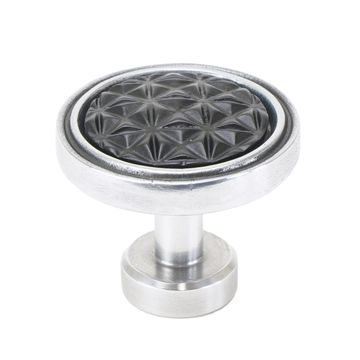 Carpe Diem Spectra Origami Chrome and Black Knobimage