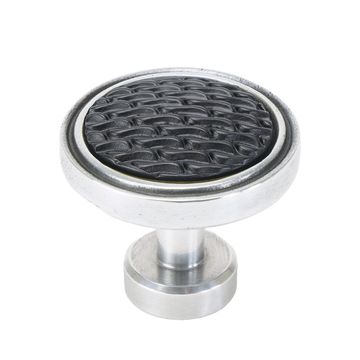 Carpe Diem Spectra Waves Chrome and Black Knobimage