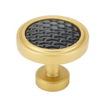 Carpe Diem Spectra Waves Gold and Black Knobimage