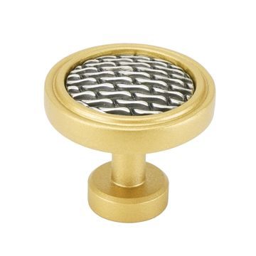 Carpe Diem Spectra Waves Gold and Chrome Knobimage