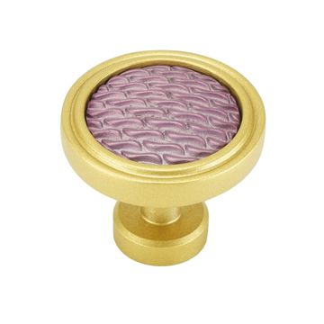Carpe Diem Spectra Waves Gold and Fuchsia Pink Knobimage